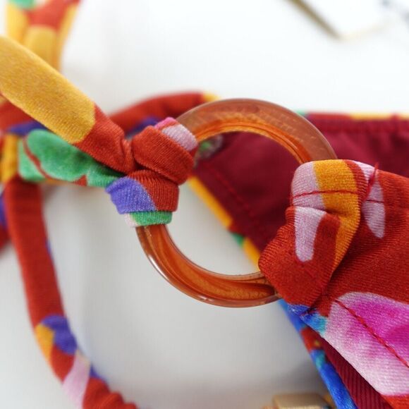 PatBo Womens Aster Low-Rise String Bikini Bottom  X-Small - Picture 8 of 8